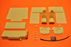 A&N 1/24 DAF XF-105 車廂內裝 改裝套